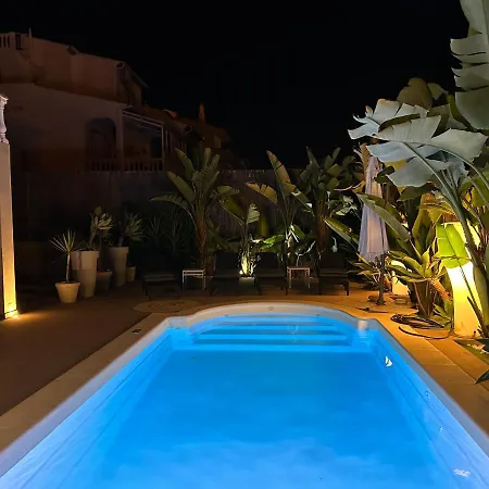 Private Deluxe 3bd Pool Wi-fi Ac Bbq 别墅 阿尔布费拉
