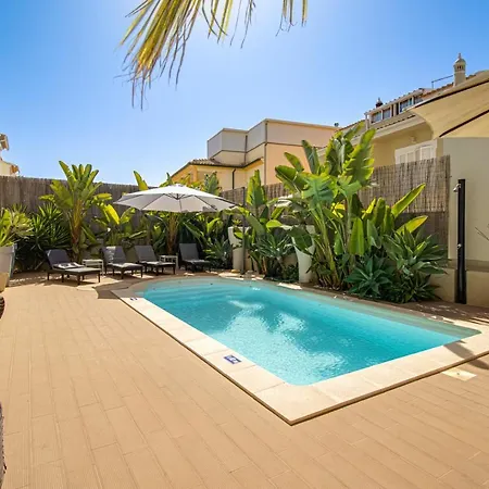 Villa Private Deluxe 3bd Pool Wi-fi Ac Bbq Albufeira